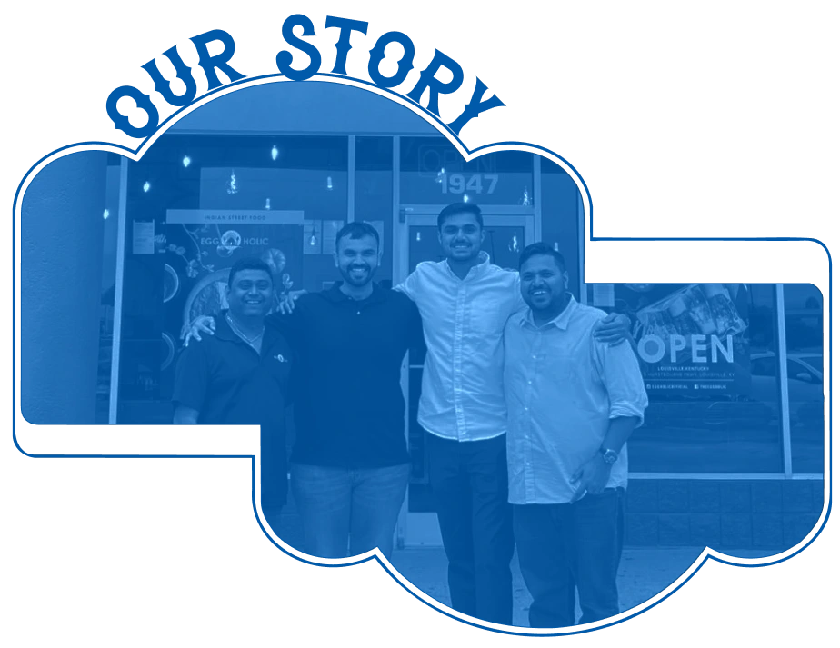 Baba at our first family run stall